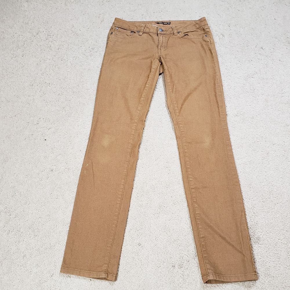 Prana Jeans Womens 6 Brown Kara Organic Cotton Skinny Denim Casual Outdoor